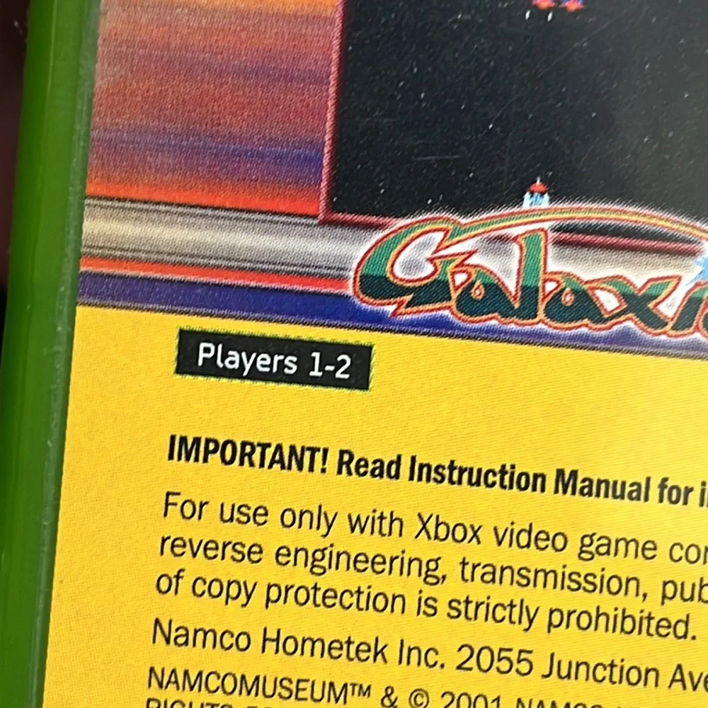 Namco Museum - XBox (2001) - Pac Man, Dig Dug, Pole Position, Galaga, etc